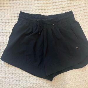 LEGEND Discovery Women's Black Athletic Shorts with Drawstring